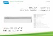 BETA - series BETA MINI - series - Enstoproducts.ensto.com/documents/ii/heat/Beta_RAK46_UM2.pdf · BETA - series BETA MINI - series IP 21 001 FIN SWE NOR ENG RUS UKR LIT EST FRA POL