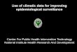 Use of climatic data for improving epidemiological ... 1/LITBANG CC (translated)_rev.pdf · Use of climatic data for improving epidemiological surveillance Centre For Public Health