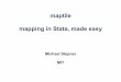 maptile mapping in Stata, made easy - Michael Stepnerfiles.michaelstepner.com/maptile slides 2015-03 _handout.pdf · Absolute comparisons between groups Generate a variable containing