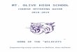 €¦ · Web viewMT. OLIVE HIGH SCHOOL. COURSE OFFERING GUIDE. 201. 8-201. 9. HOME OF THE “WILDCATS” Empowering every student to Believe, then Achieve