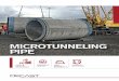 CONTACT ! % MICROTUNNELING PIPE 0 - decastltd.com MT Brochure (2019.01.28) Web.pdf · The microtunnel boring machine (MTBM) is pushed into the earth by hydraulic jacks mounted and