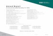 Annual Report - Redefining Wealth Management | SEI · 2019-03-12 · Table of Contents Management’s Responsibility for Financial Reporting 3 Auditor’s Report 4 Statements of Financial