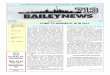 A newsletter for the former crewmen of the USS Kenneth D ... · A newsletter for the former crewmen of the USS Kenneth D. Bailey (DD/DDR-713) Vol. XXXII September 2014 # 3 COME TO