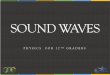 SOUND WAVES - fatih.sch.idfatih.sch.id/wp-content/uploads/2017/10/12-Graders-2.-Sound-Waves.pdfmobil B membunyikan sirine pada frekuensi 1400 Hz. Jika cepat rambat bunyi di udara 340