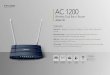 Archer C50 (UN) 1 · · IP QoS – Advanced QoS automatically recognizes ... · AC 1200 Wireless Dual Band Router Archer C50 · Power Supply Unit · Resource CD