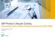 SAP Product Lifecycle Costing - adsig.se fileChallenges in early costing Co-innovation –a joint approach SAP Product Lifecycle Costing Summary and road map We want to reduce product