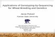 Applications of Genotyping-by-Sequencing for Wheat ...ksiconnect.icrisat.org/wp-content/uploads/2014/02/jesse-poland.pdf · Applications of Genotyping-by-Sequencing ... Jesse Poland