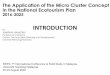 The Application of the Micro Cluster Concept in the ... fileThe cluster approach as a tourism planning tool The application of the cluster approach in Malaysia’ s National Ecotourism
