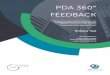PDA 360° FEEDBACK - pdaweb-dbdd.kxcdn.com · PDA 360° Feedback Report of Brittany Test The PDA 360° Feedback is a quantitative-qualitative assessment of the competencies —skills,