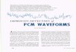 IMPROVED DETECTIONS OF PCM WAVEFORMS · TAPE RECORDER PCM/FM DEMODULATION PCM PLAYBACK OF -----OF SUBCARRIER SIGNAL digital format by sampling (digitizing) the PCM waveform. Comparison