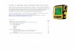 Guide to Trimble Juno SB GPS with Terrasync · 1 Guide to Trimble Juno SB GPS with Terrasync This Guide provides the essentials for using the Juno GPS to collect data points and other