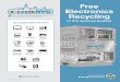 Free Electronics Recycling - Welcome to NYC.gov · Free Electronics Recycling for NYC Apartment Buildings Accepted Electronics fax machines keyboards mice hard drives VCRs/DVRs/ DVD