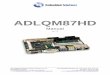 ADLQM87HD - ADL Embedded Solutions, Small Form Factor … · All equipment returned to ADL Embedded Solutions for evaluation, repair, credit return, modification, or any ... o TPM
