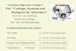Teil: “Cytologie, Anatomie und Phylogenie der Wirbeltiere” · Vorlesung Allgemeine Zoologie I Teil: “Cytologie, Anatomie und Phylogenie der Wirbeltiere” Prof. Dr. Uwe Wolfrum,