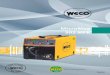 Micromag 302 MFK ESP - weco.it · MicroMag 302 MFK Multi Process Portable Synergic Inductancia electrónica Corrección de longitud del arco de soldadura