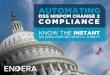 KNOW THE INSTANT - Enderalp.endera.com/rs/769-LZZ-364/images/Automating DSS Compliance.pdf · KNOW THE INSTANT AN EMPLOYEE BECOMES A THREAT. The DSS NISPOM Conforming Change 2 requirements