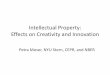Intellectual Property: Effects on Creativity and Innovation · Bri tai n U ni ted S tates 6,377 550 708 84 11.1 15.3 1,759 112 274 21 15.6 18.8 . Some industries depend more on patents