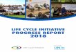 LIFE CYCLE INITIATIVE PROGRESS REPORT 2018 · 2 Life Cycle Initiative Proress eport 2018 Contents The Life Cycle Initiative in brief The Life Cycle Initiative is a public-private,