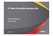 PT Mitra Pinasthika Mustika Tbk - MPM Groupmpmgroup.co.id/public/uploads/2013/08/2013-07-26-MPMX-Analyst-Gathering_Fin1.pdf · 7/26/2013 · PT Mitra Pinasthika Mustika Tbk Analyst