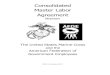 Consolidated Master Labor Agreement - hqmc.marines.mil · Consolidated Master Labor Agreement Between The United States Marine Corps and the American Federation of Government Employees