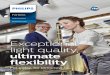 Exceptional light quality, - Philips · Exceptional light quality, ultimate flexibility For today, for tomorrow. ... 3000, 3500 and 4000 K below BBL CRI 80 or 90 110 lm/W (1204 830PW