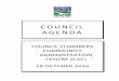 SORELL COUNCIL - AGENDA OUTLINE · COUNCIL AGENDA COUNCIL CHAMBERS ... General Manager of the Sorell Council, ... Attended South East Boxing tournament