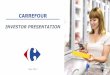 CARREFOUR · carrefour: the reference in food retail food represents 83 ... france spain italy belgium poland romania argentina brazil china taiwan hypermarket