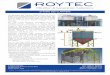  · 2019-06-03 · ROY TEC Filtration & Separation Solutions DYNAMIC BED CLARIFIERS The Dynamic Bed Clarifier (DBC) offered by Roytec Global was developed based on the technology
