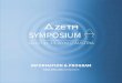 SYMPOSIUM - zeta.com ·  page 1 INFORMATION & PROGRAM  March 11-13, 2019 // AUSTRIA SYMPOSIUM