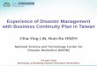 Experience of Disaster Management with …aprumh.irides.tohoku.ac.jp/app-def/S-102/apru/wp-content/...8 Information-intelligence knowledge Platform To build up Integrated systems and