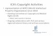 ICA’s Copyright Activities · ccr_35/sccr_35_6.pdf 6 . 7 ... 1 Copyright Exceptions for Archives Checklist ... ICA Representative to WIPO dryden.ica.wipo[at]gmail.com 2 