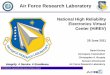 Air Force Research Laboratory - NASA · Air Force Research Laboratory Integrity Service Excellence David Eccles Aerospace Corporation Christopher A. Bozada Sensors Directorate Air