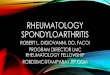 RHEUMATOLOGY SPONDYLOARTHRITIS - acoi.org · enthesophytes (bone spur), and positive power doppler activity. ... •ASAS: Assessment of SpondyloArthritis international Society •Modified