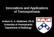 Innovations and Applications of Tomosynthesis - AMOS Onlineamos3.aapm.org/abstracts/pdf/99-28891-359478-110484.pdf · the right lateral femur ... (3.6 lp/mm). This ability . Innovations