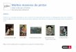 Moltes maneres de pintar - bcn.cat · La primera comunió, 1896 La nana, 1903 Terrats de Barcelona, 1903 Jaume Sabartés amb Las Meninas, 1957 gorgera i barret, 1939 Nota: Les obres