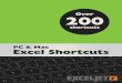 Exceljet Excel Shortcuts PDF - MailChimp · Excel Keyboard Shortcuts TOC 2 E CELJET Productivity How to move around big lists fast ... Is the format painter worth your time? Yes