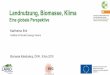 Landnutzung, Biomasse, Klima - oeaw.ac.at · Biomasse Kaleidoskop, ÖAW, 9.Nov.2018 European Union's Horizon 2020 research and innovation programme under grant agreement No 640176