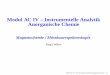 Modul AC IV â€“ Instrumentelle Analytik Anorganische Chemie .Absch¤tzung des Diamagnetismus mit
