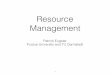 Resource Management - stg-tud.github.io fileContext • Consider Hadoop executing map and reduce tasks for different jobs • The Hadoop runtime is deployed on a cluster of n nodes