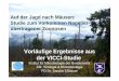 Vorläufige Ergebnisse aus der VICCI-Studie · RESERVOIR . 2004: Rötelmäuse übertragen Puumalavirus …am/imNationalpark Bayerischer Wald 27% Prävalenz in Nagetieren im Ausbruchsgeschehen