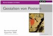 Gestalten von Postern - Rechenzentrum · • Corel Draw (neuere Versionen) ... • Zugehörige wissenschaftlichen Artikel 52. Ergänzende Medien (in Ausstellungen) • Bilder aufhängen