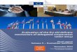 Evaluation of Delegated Cooperation Desk Report · Evaluation of the EU aid delivery mechanism of delegated cooperation 2007-2014 International Cooperation and Development EuropeAid