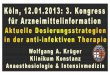 02 Krüger Plenarvortrag - adka-arznei.info · Therapeutische Prinzipien bei ANV (2) • Medikamente, die nicht renal elimiert werden, werden auch nicht durch NET eliminiert (z. B