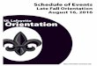 UL Lafayette Orientation Fall Orientation2016.pdf · UL Lafayette Orientation. Abbreviation Name Coordinates ANG Robert J. Angelle Hall F6 BLD Billeaud Hall D5 BRS Broussard Hall