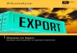 IHKOS-1118 039 Analyse Chancen Export 3 · Die amtliche Statistik belegt, dass die IHK-Region in den letzten zwei Jahrzehnten verhältnismäßig größere Zuwächse im Außen- handel