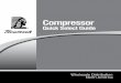 Compressor - Master Group · 2 Compressor Replacement Guides and Fast References This document is not to be used as a drop-in replacement guide. The cross-reference is offered to