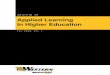 Journal of Applied Learning in Higher Education · From Celebration to Critical Investigation: ... (JALHE) is an international and interdisciplinary journal serving the community