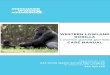 WESTERN LOWLAND GORILLA (Gorilla gorilla gorilla) .The animal care guidelines and recommendations