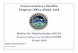 Communications Satellite ProgramOffice (PMWProgram Office ...contropiano.org/img/2013/07/Mobile User Objective System Overview Brief 4.1.10-S.pdf · PMW-146 MUOS PEO Space Systems