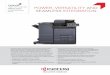 > PRINT > COPY > SCAN > FAX POWER, VERSATILITY AND · POWER, VERSATILITY AND SEAMLESS INTEGRATION. > PRINT > COPY > SCAN > FAX TASKalfa 3253ci COLOR MULTIFUNCTIONAL SYSTEM Empowering